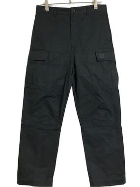 Maison Kitsune x Cafe Kitsune Black Cargo Pants Men's Size M 42 New With Tags 34